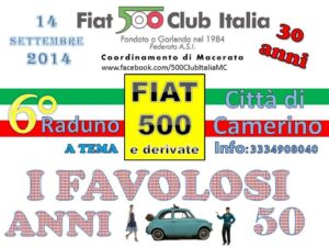 Scopri di più sull'articolo 07-08-2014 Ritorna a Camerino il raduno delle 500
