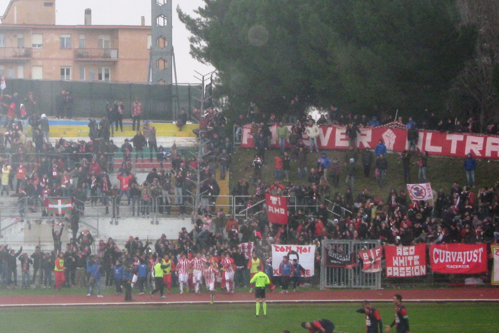 Esultanza dopo il 3-2