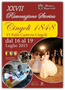 Scopri di più sull'articolo 16-07-2015 Con Cingoli 1848, Cingoli si rituffa nell’800