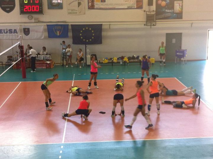 cus camerino femminile riscaldamento