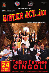 Scopri di più sull'articolo 10-06-2016 Sister ACT…ion 3a puntata, ora tocca a Cingoli