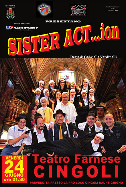 Al momento stai visualizzando 10-06-2016 Sister ACT…ion 3a puntata, ora tocca a Cingoli