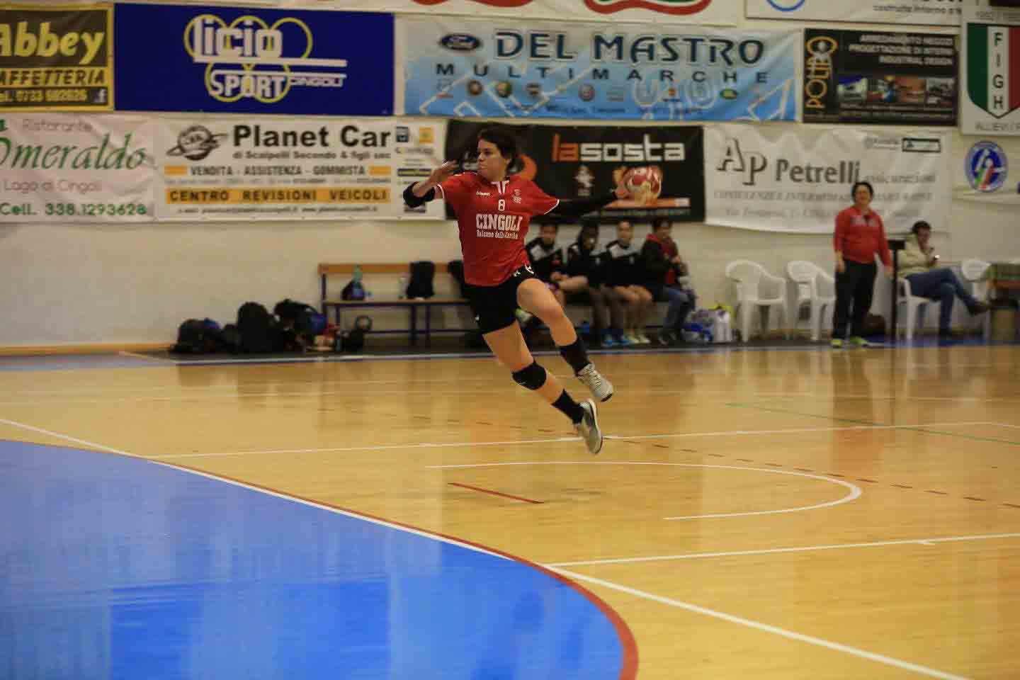 Al momento stai visualizzando 20-02-2017 Pallamano femminile, cingoli capolista batte anche il Mugello