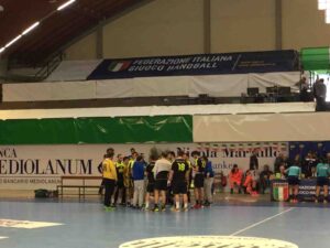 Scopri di più sull'articolo 18-02-2018 Coppa Italia di Pallamano – Finale 7° posto Cingoli-Trieste