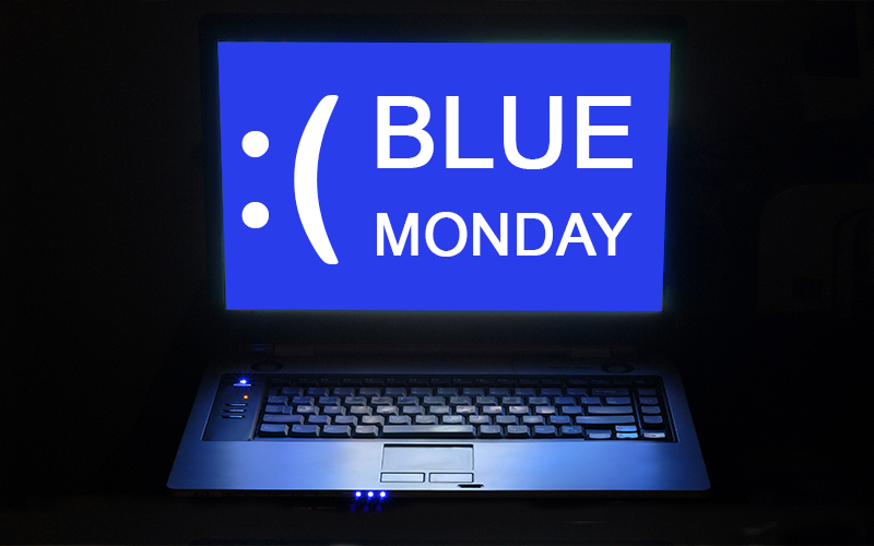 Blue Monday o Blue Screen? – Come evitare che la tecnologia ti abbandoni nel giorno più triste dell’anno